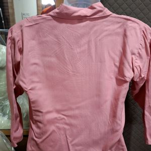 Pink Shirt Top