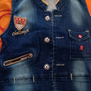 Fancy Denim Jacket 2-4 Year