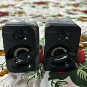 Multi Media Speakers with AUX, USB and Volume