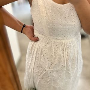 White Short Summer Dress