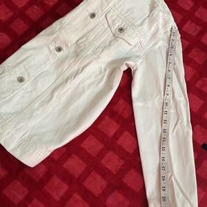 White Denim Jacket