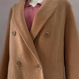 Beige Premium Overcoat