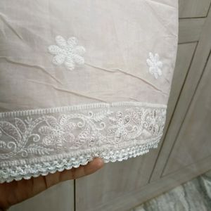 Premium Chickankari Unstitched Suit