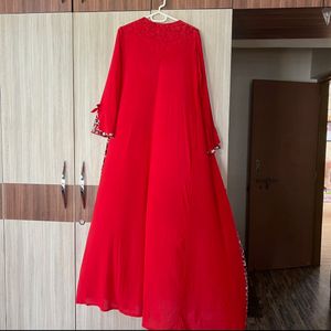 Classy Red Robe With Slippers Free