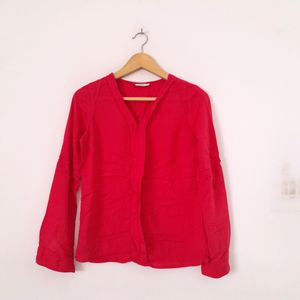 Red Casual Top (Women's)