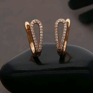 Jivaa Rose Gold Plated Earrings