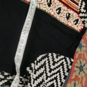 Women Black 4 Xl Summer Kurta