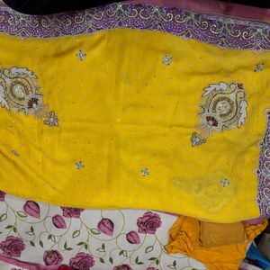 Yellow Saree