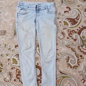 Light Blue Skinny Fit Jeans