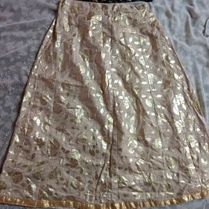 Golden Ethnic Skirt (Women's)