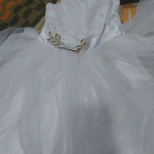 White Princess Frock.