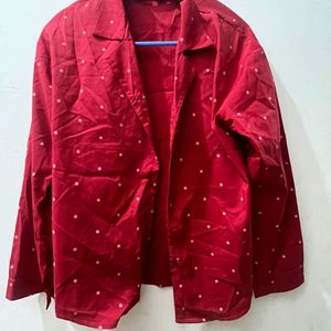 Red Polka Dots Shirt