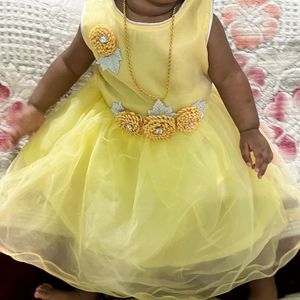 Yellow Baby Girl Dress