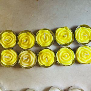 rose tlight candles for diwali