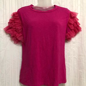 Pink Stylish Top For Women