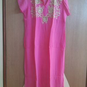 GORGEOUS PINK XL KURTI😍💕💕