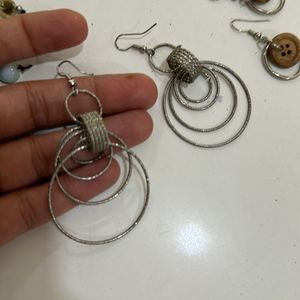 All 7 Earrings In Good Condition