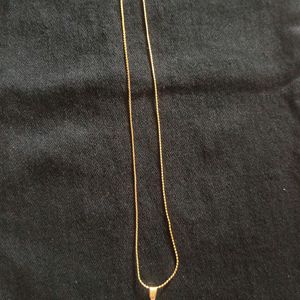 Golden Chain With Pendant