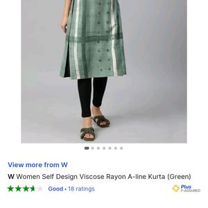 W Designer Brand Kurta For Girls