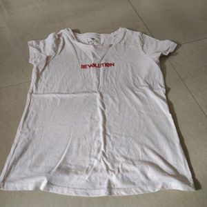 Off White T Shirt For Women
