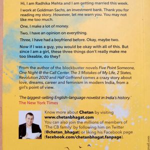 One Indian girl- Chetan Bhagat