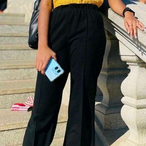 Yellow Square Neck Crop Top