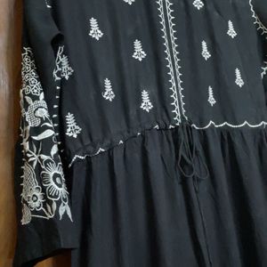 Anarkali Embroidered Kurti