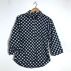 Navy Blue Printed Top(Women’s)