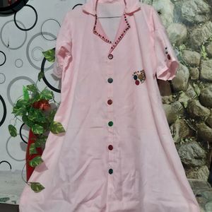 New Handmade Shirt Style Kurti