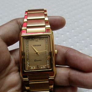 Men Golden Watch