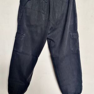 High Rise Cargo Trousers