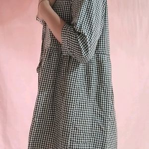 Checked Dress