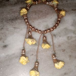 Yellow Flower Designer For Haldi , Mehndi , Baby S