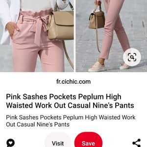 High Waist Formal Pants