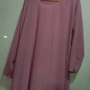 Light Soft Material 3 Pc Abaya