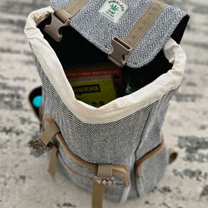 Grey Rucksack For Travelling