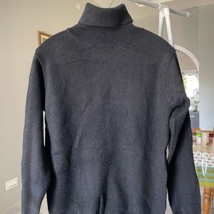 Black High Neck Sweater