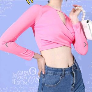 Cool Wrap It Up Crop Top