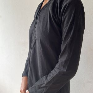 Kurtha Medium Size Black Kurth