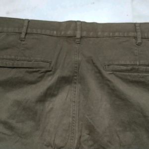 Highlander Olive Colour Trouser