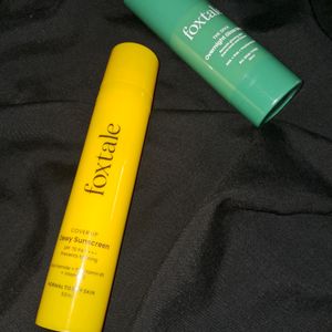 Foxtale Over Night Glow Mask & Sunscreen