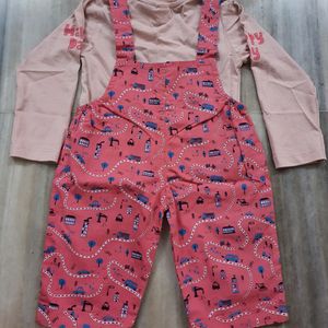 Baby Boy Overall Set/Dungaree Set