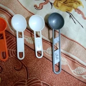 Set Of Plastic Spoons