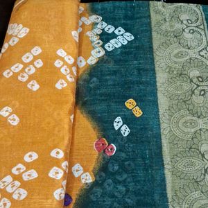 Cotton  Silk Saree