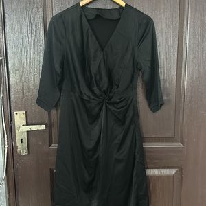 Black Twisted Dress