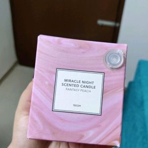 Miniso Peach Scented Candle