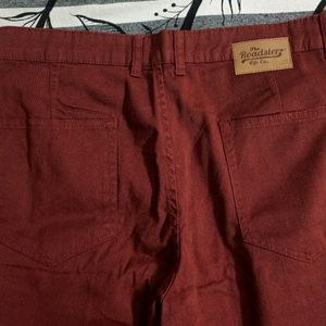 Men's Trouser Rust Color