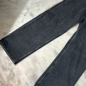 Dark Grey Flared Jeans