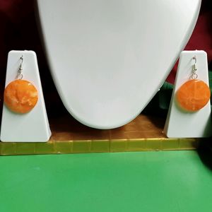 orange 🧡 earrings