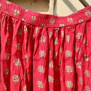 Beautiful Oil Printed Long Skirt